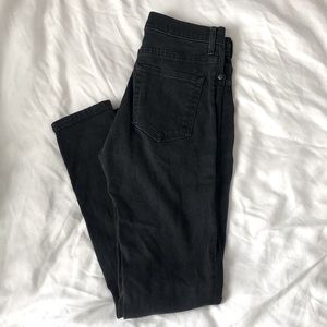 Everlane Black High Waist Skinny Jeans